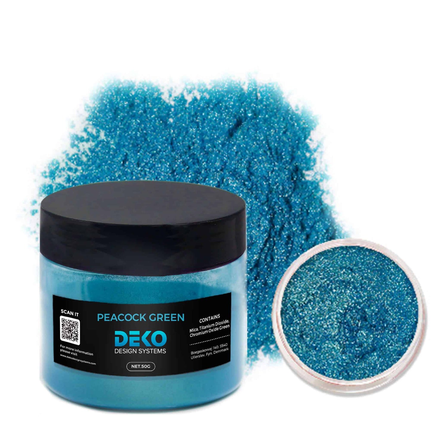 Pigment Pfauengrün